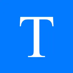 Text on Photo Lite app icon