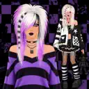 Emo Dress Up game