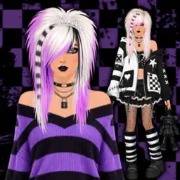 Emo Dress Up game app icon