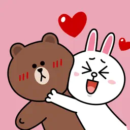 BROWN & CONY Sweet LOVE - LINE FRIENDS app icon