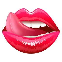Dirty Emoji - Sexy Lips Chat app icon