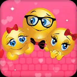 Keyboard Love Emoji - Stickers app icon