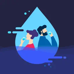 Drink water: Drinking reminder app icon