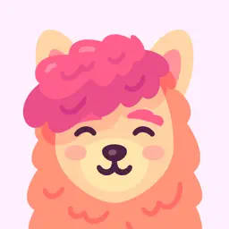 My period calendar Pinkllama app icon