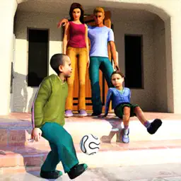 Virtual Mom happy life Game 3D app icon