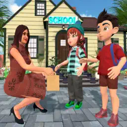 Real Mother Happy Dad life Sim app icon