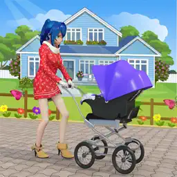 Twin Baby Life Simulator Game app icon