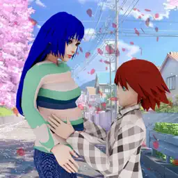 Anime Mother Happy Family Life app icon