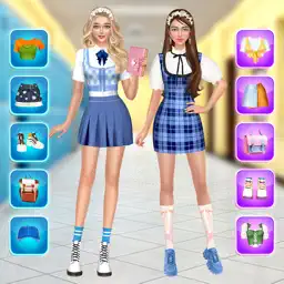 Teenager Fashion Dress Up Game app icon