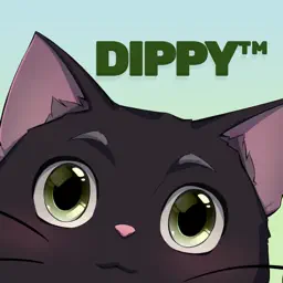 Dippy: Chat with AI characters app icon