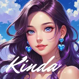 Kinda - AI Character Chat app icon