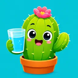 Cactus: Water Tracker Reminder app icon