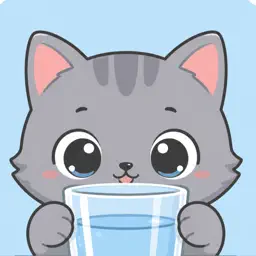 Meowsip: Water Reminder Cat app icon
