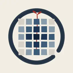 Wafu Habit Grid app icon