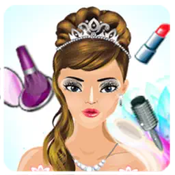 A Celebrity Fashion Dress Up, Makeover, and Make-up Salon Touch Games for Kids Girls app icon